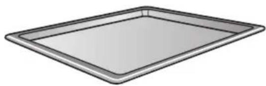 MIELE H 2255-55 E - Backblech, Universalblech und Rost mit Ausziehschutz - 1
