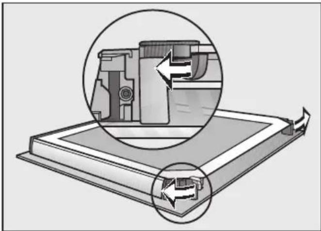 MIELE H 2255-55 E - Tür auseinanderbauen - 2