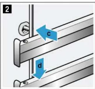 NEFF ECB1205MK - Gestelle einhängen - 2