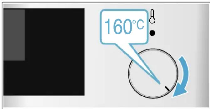 NEFF ECB1205i - Heizart und Temperatur einstellen - 2
