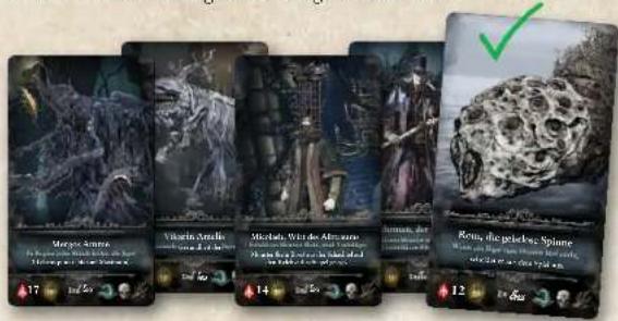 Asmodee Bloodborne - ENDBOSS BESTIMMEN - 1