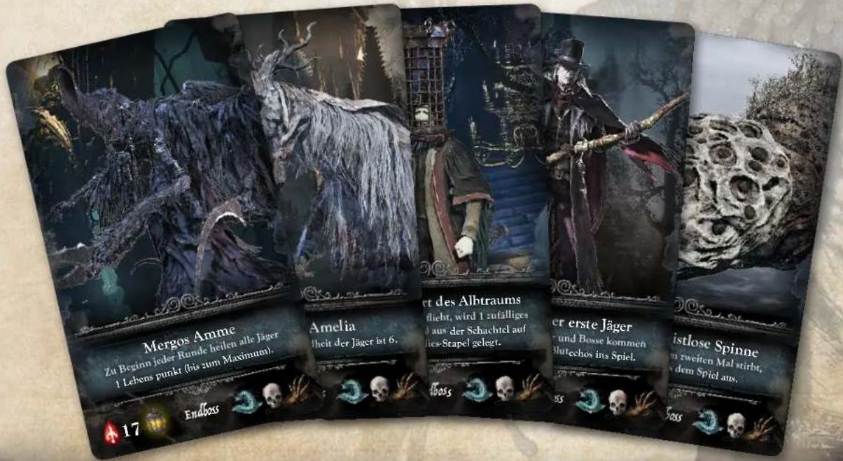 Asmodee Bloodborne - Endboss-Karten - 2