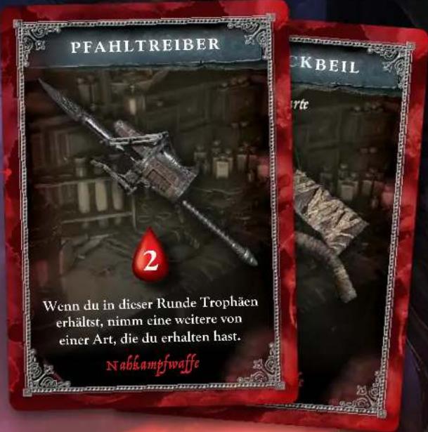 Asmodee Bloodborne - Aktionskarten - 2