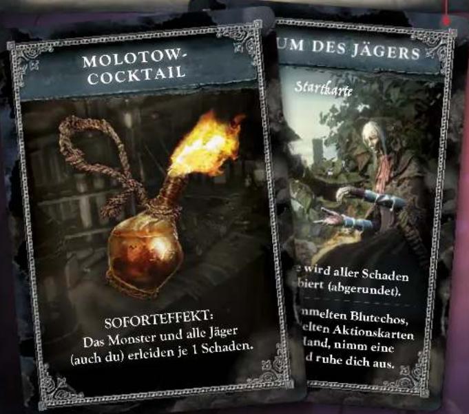 Asmodee Bloodborne - Aktionskarten - 1