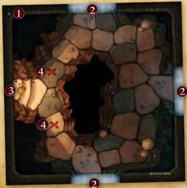 Asmodee Mice & Mystics - Spielplanteile - 1