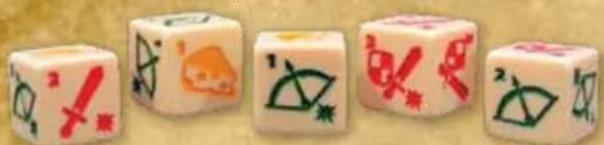 Asmodee Mice & Mystics - Aktionswürfel - 1