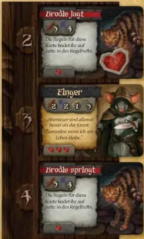 Asmodee Mice & Mystics - Treffer bei Hauptgegnern - 1