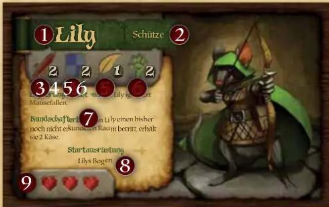 Asmodee Mice & Mystics - Heldenbögen - 1