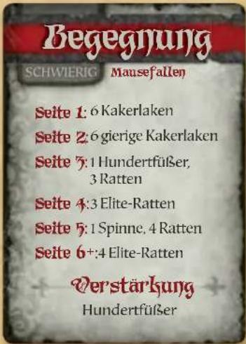 Asmodee Mice & Mystics - Begegnungskarten - 1