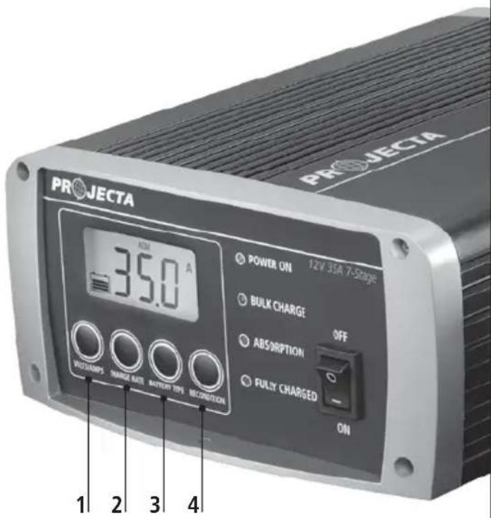Projecta IC5000 - CONTROLS - 2