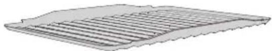 MIELE H 2567 E - Grill- und Bratblech HGBB 71 - 1