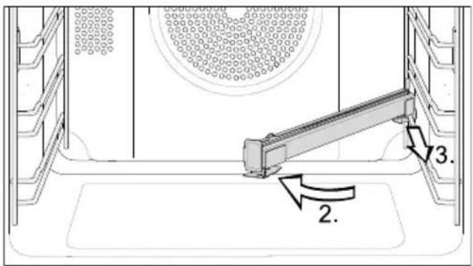 MIELE H 2567 E - FlexiClip-Vollauszüge ausbauen - 3