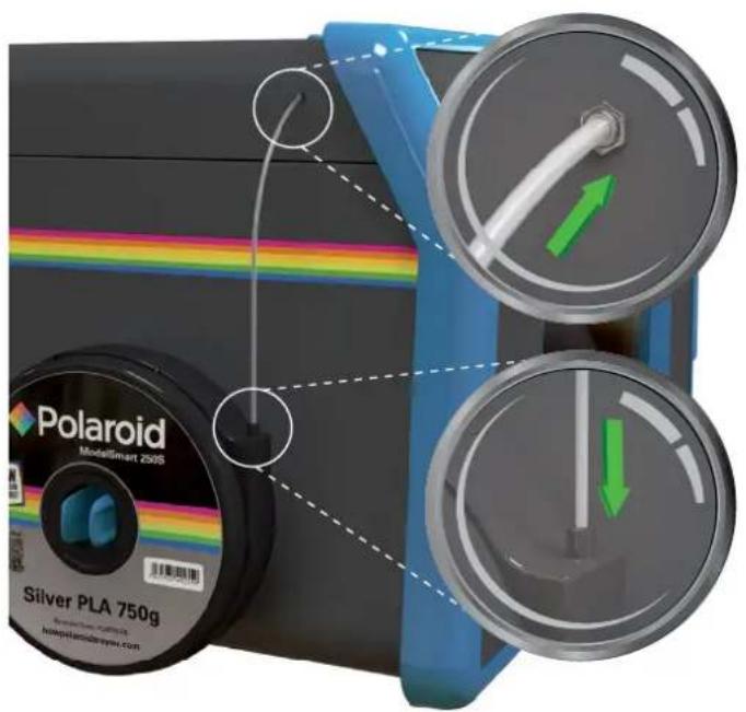 Polaroid ModelSmart 250S Silver PLA 750g Huangdian@redway.com