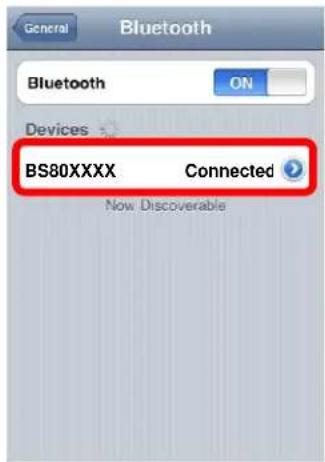 Newland BS8060-3V - Connecting the BS80 to Smartphone/Tablet - 11
