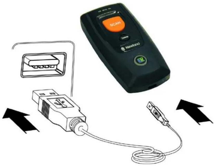 Newland BS8060-3V - Charging the Battery - 1