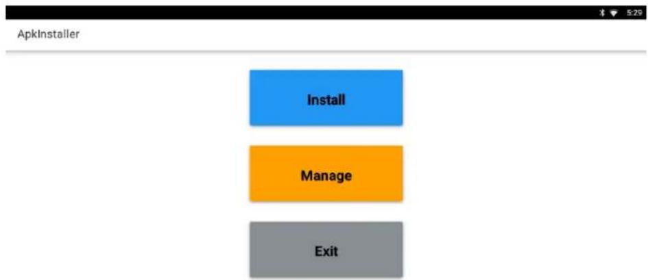 Newland NQuire 1000 Manta II - Install Apps - 1