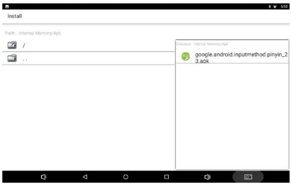 Newland NQuire 1000 Manta II - Install Apps - 4