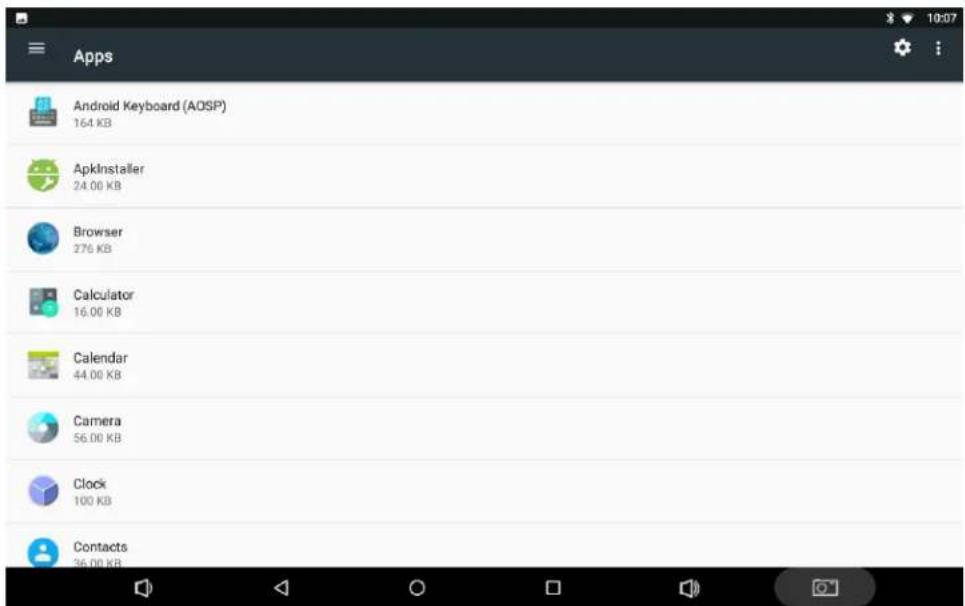 Newland NQuire 1000 Manta II - Uninstall Apps - 1