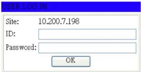 Planar EP5024K - Login - 1