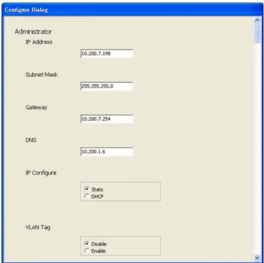 Planar EP5024K - Configure IP Address - 1