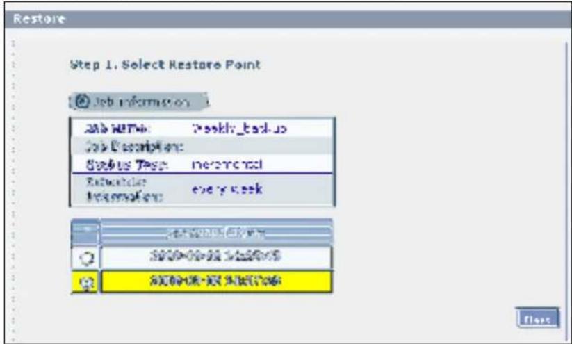 Restore Step 1. Select Restore Point Job Information Job NETs: pskly_back-up Job Description: Status Page: neocatal Refresher: eye x seek Refresher: eye x seek 2000-00-01 5/2000 8x300x-8x300x766 8x300x-8x300x766