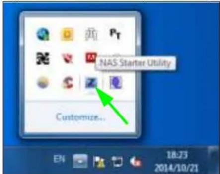 NAS Starter Utility Customize... EN 18:23 2014/10/21