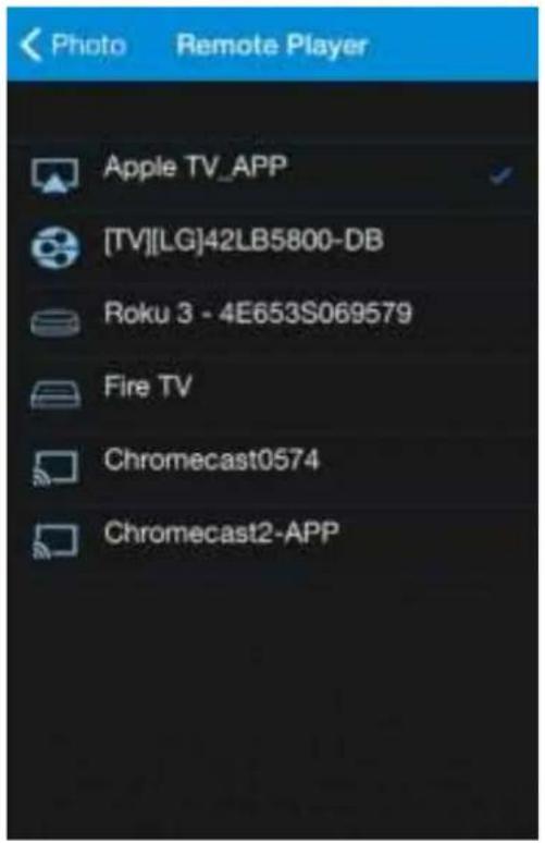 Photo Remote Player Apple TV_APP [TV][LG]42LB5800-DB Roku 3 - 4E653S069579 Fire TV Chromecast0574 Chromecast2-APP