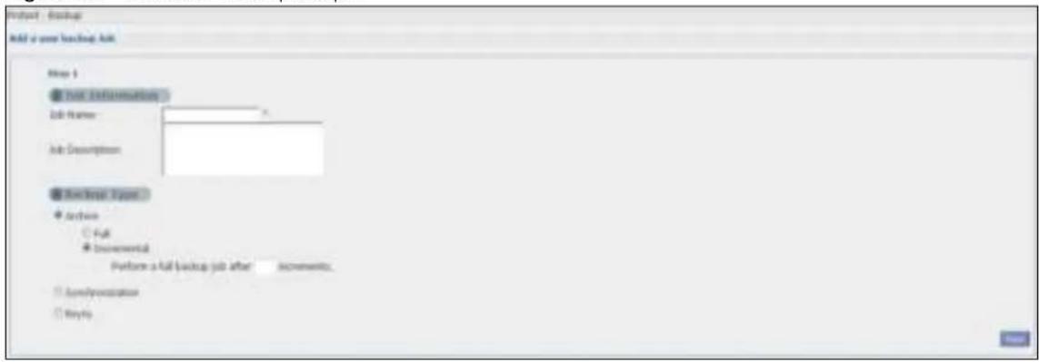 Backup Add your backup. Ask Map 1 TYPE EXCHANGES Job Name: Job Description: Architect Type: Archives Full Incremental Perform a full backup job after increments... Amorphization Reply