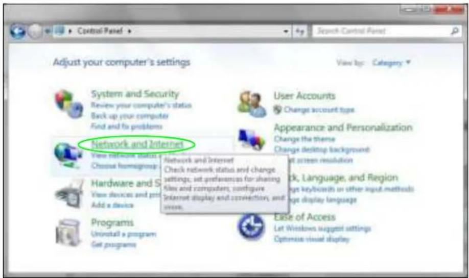 Adjust your computer's settings View top: Category System and Security Review your computer's status Back up your computer Find and fix problems Network and Internet View network status: Choose homegroup Hardware and S View devices and print Add a device Programs Uninstall a program Get programs User Accounts Change account type Appearance and Personalization Change the theme Change desktop background Edit screen resolution Work, Language, and Region Get keyboard or other input methods Change display language Ease of Access Let Windows suggest settings Optimize visual display