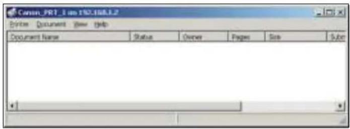 Canon_PRT_1 in ISO.108.1.2 Print Document View Help Document Name Status Owner Pages Size Sub
