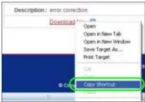 Description: error correction Download Open Open in New Tab Open in New Window Save Target As... Print Target Copy Shortcut