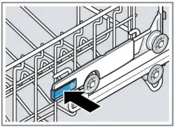 BOSCH Serie 4 SMI46NS03E - Oberen Geschirrkorb mit seitlichen Hebeln einstellen - 1