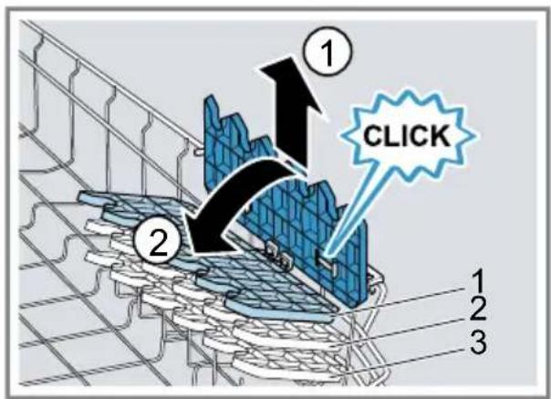 BOSCH Serie 4 SMI46NS03E - Etagere einstellen ^1 - 1