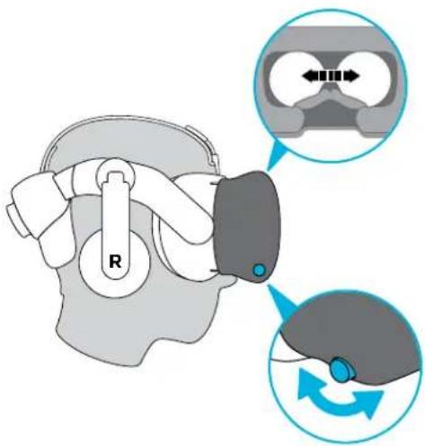 Diagram illustrating a medical or diagnostic procedure with labeled components and circular annotations highlighting key steps.