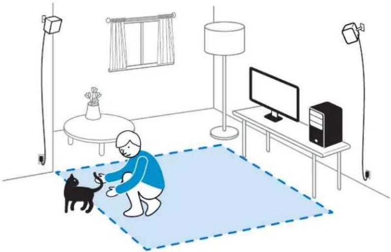 HTC VIVE Pro Eye - Choosing the play area - 1