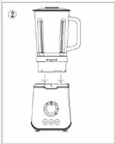 COMELEC BL 7147 - TB-6012A TABLE BLENDER - 3