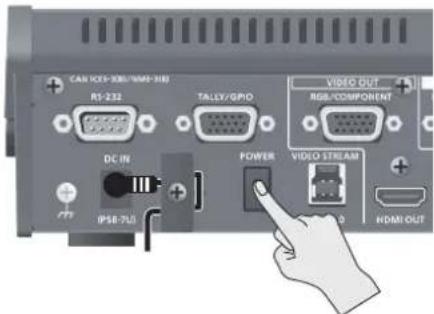 CAN ICE5-308/VM2-318J RS-232 TALLY/GPID VIDEO OUT RGB/COMPONENT DC IN POWER IPSB-7L1 VIDEO STREAM HDMI OUT