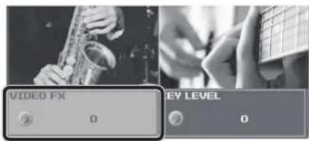 VIDEO FX 0 KEY LEVEL 0