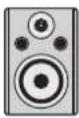 ROLAND VR-4HD - AUDIO OUT connectors/jacks, AUX OUT jacks - 2