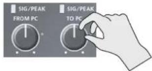 SIG/PEAK FROM PC SIG/PEAK TO PC
