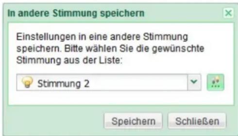 digitalSTROM DSS22 - Stimmungen für den Raum/Bereich speichern - 1