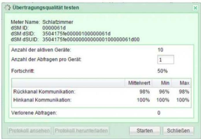 digitalSTROM DSS22 - Testen der Übertragungsqualität - 1