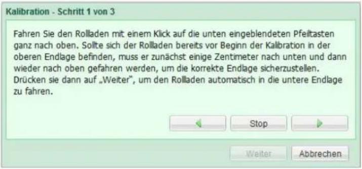 digitalSTROM DSS22 - Kalibration - Schritt 1 von 3: - 1