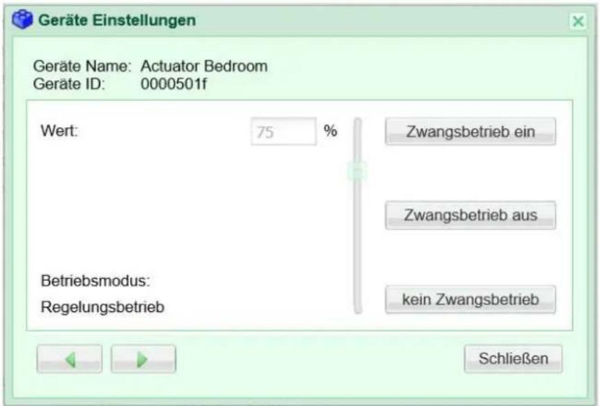 digitalSTROM DSS22 - Aktuellen Gerätewert ändern - 1