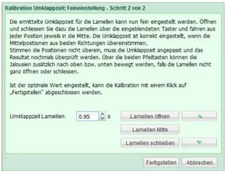 digitalSTROM DSS22 - Kalibration - Schritt 2 von 2: - 1