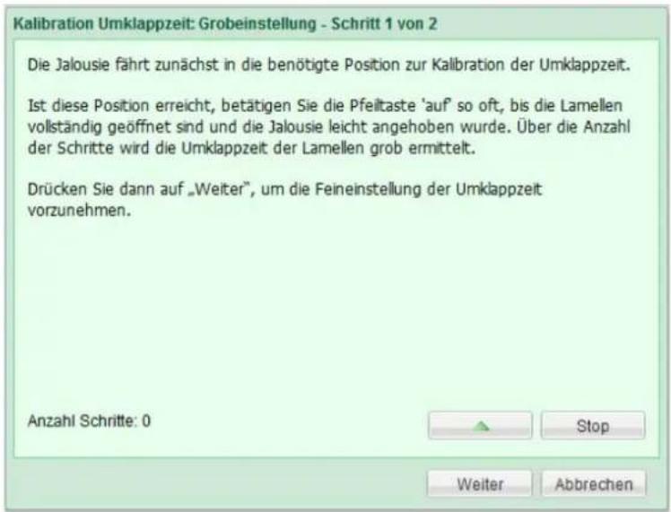 digitalSTROM DSS22 - Kalibration - Schritt 1 von 2: - 1