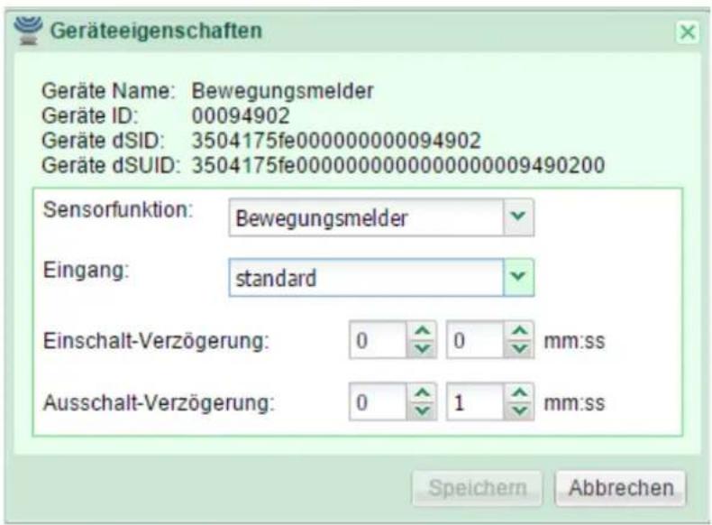 digitalSTROM DSS22 - Geräteeigenschaften bearbeiten - 1