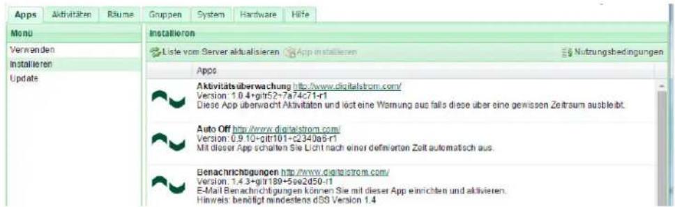 digitalSTROM DSS22 - App installieren - 1
