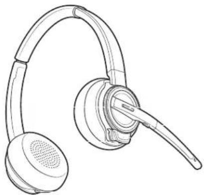POLYCOM Savi W8210-M - Headset Controls - 1