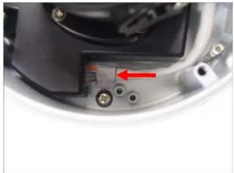 ACTi A84 - Option 1: Cable Passing Through the Surface and Bottom Cable Hole - 10